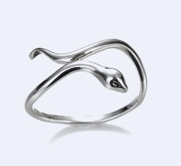 Silver Snake Ring