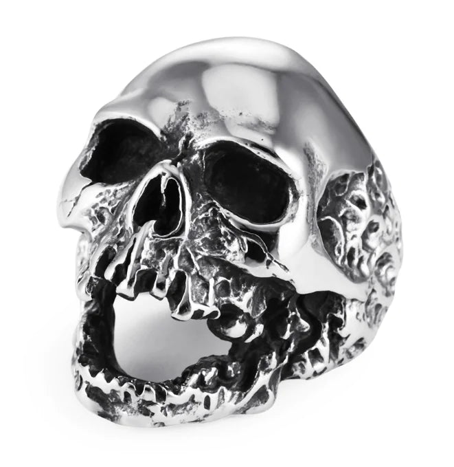 Silver Skull Ring