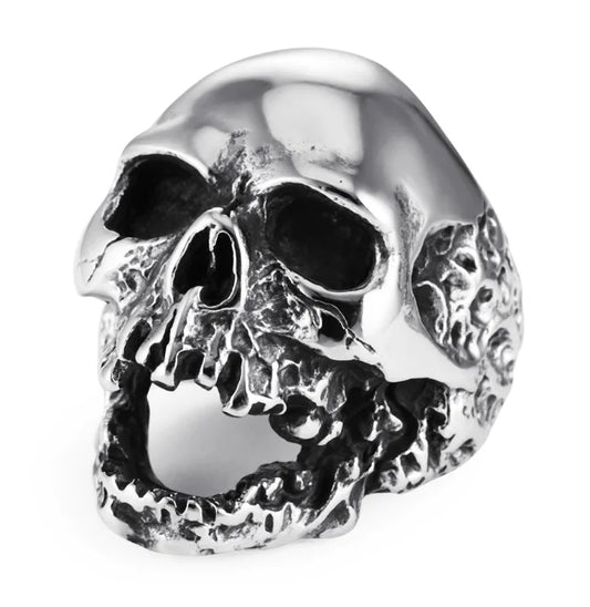 Silver Skull Ring